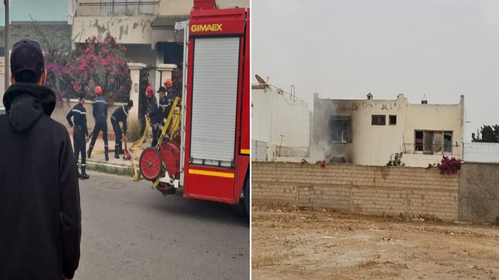 الوقاية المدنية تخمد حريقًا هائلًا بحي الداخلة وخسائر مادية فادحة تسجل خلال الحادث