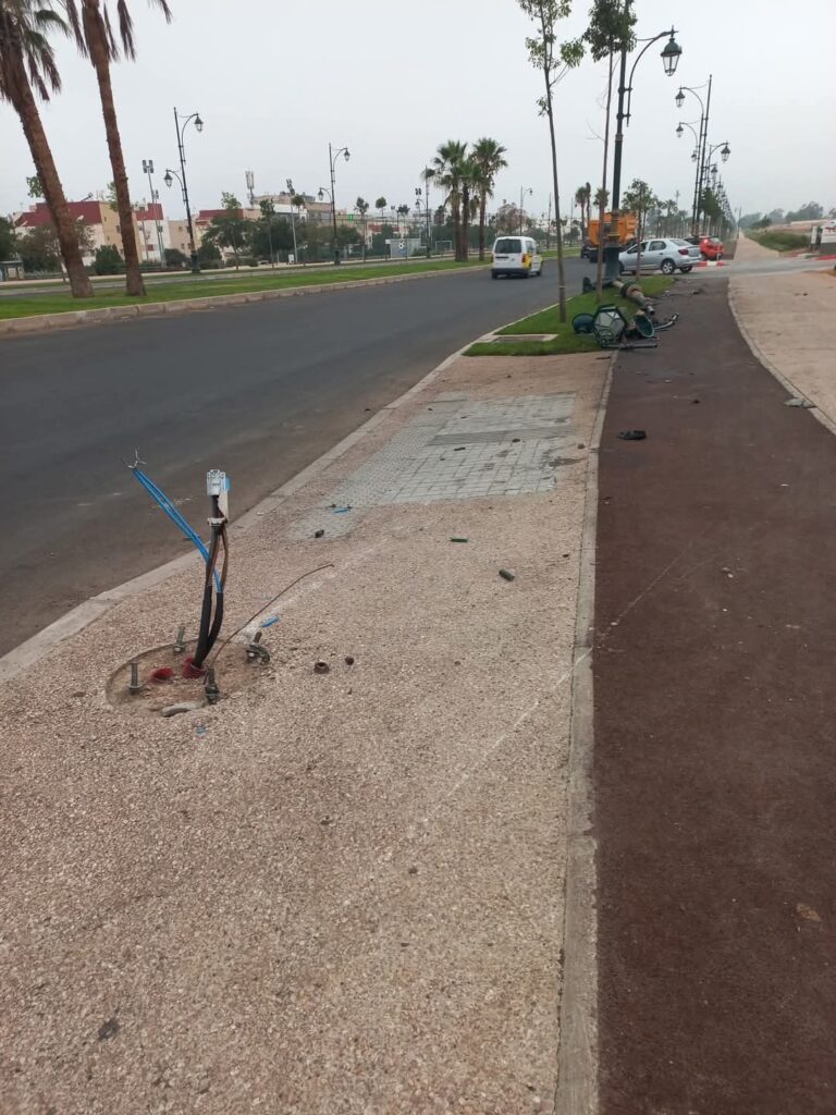 حوادث السير تخرب شوارع أكادير، ونشطاء يطالبون بالحزم في التعامل مع الظاهرة (+ صور) 5 Les rues dAgadir 1