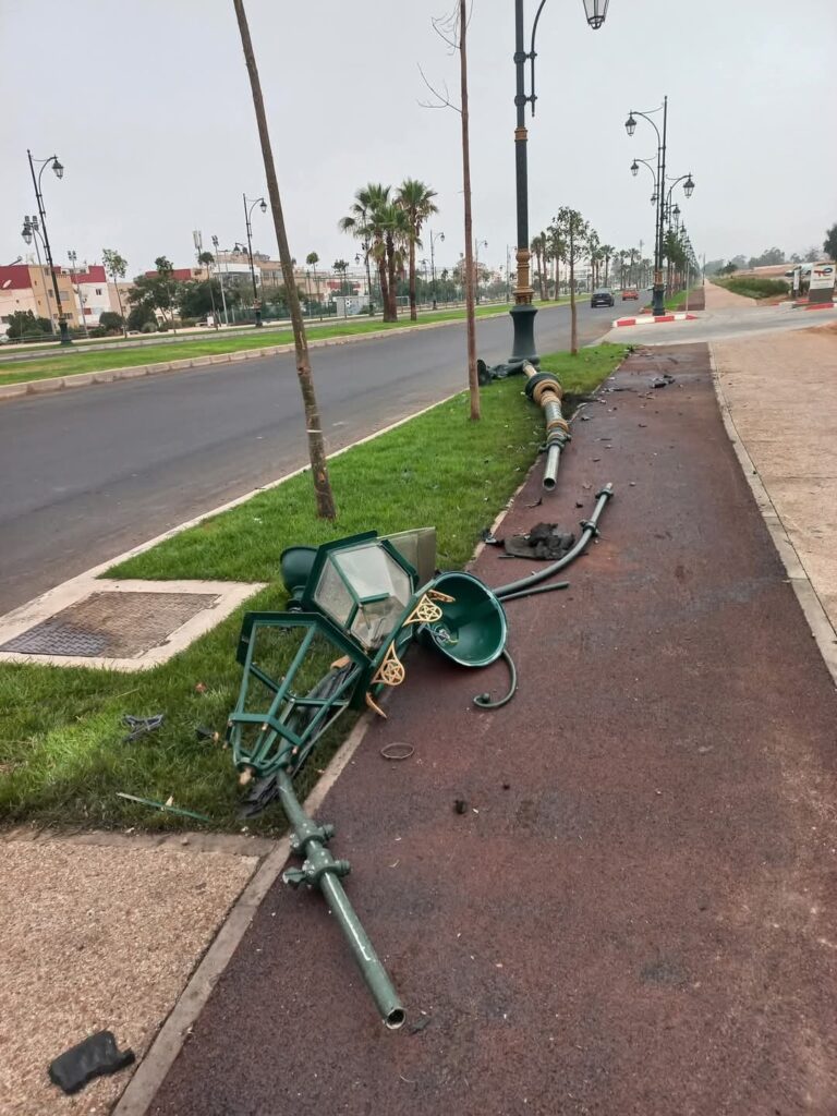 حوادث السير تخرب شوارع أكادير، ونشطاء يطالبون بالحزم في التعامل مع الظاهرة (+ صور) 2 Les rues dAgadir 5