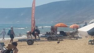 شاطئ إمي وادار: "عادت حليمة" والفوضى تضرب بعرض الحائط تعليمات والي سوس ماسة 11 Plage dImi Ouaddar