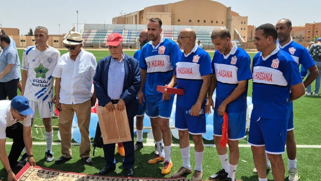 أمل تيزنيت يكرم ماضيه ويحتفي بصعوده في مباراة استعراضية مميزة (+صور وفيديو) 5 USAT 83