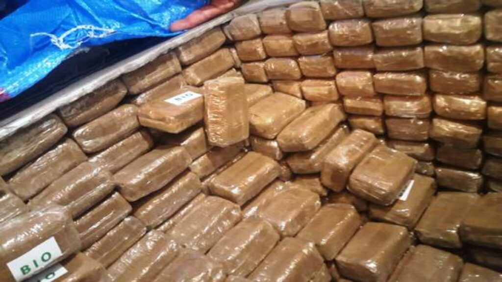 عملية نوعية تسفر عن حجز 3 أطنان من “الشيرا” وإيقاف 6 أشخاص