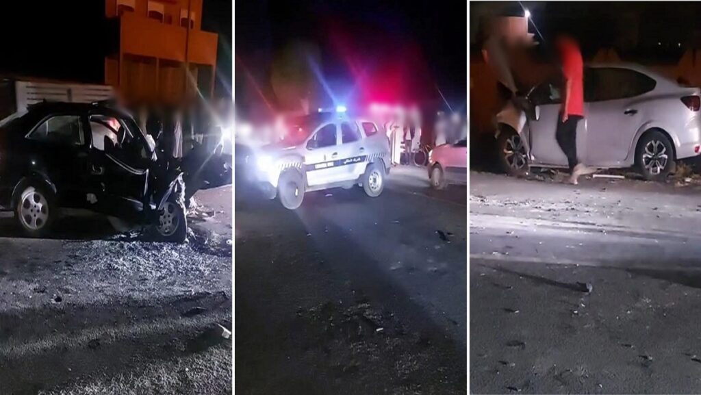 التمسية: حادث سير مروع يودي بحياة 4 أفراد من عائلة واحدة أمام مركز الدرك الملكي