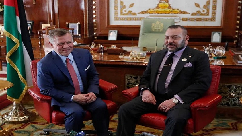 محمد السادس يهنئ العاهل الأردني بمناسبة عيد الجلوس الملكي