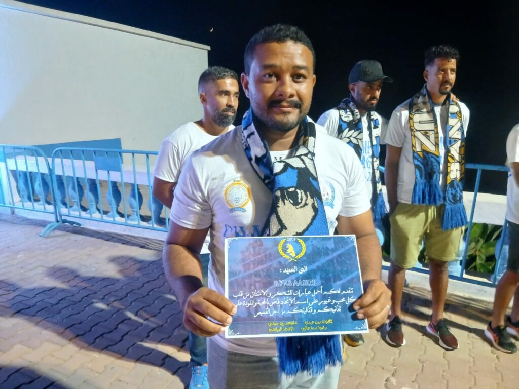 +فيديوو صور :سيدي إفني تشهد عرسا رياضيا استثنائيا بهيجا احتفاء فريق المدينة الكروي. 12 sidi IFNI 2