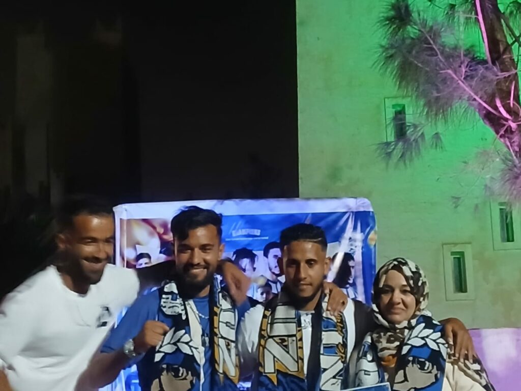 +فيديوو صور :سيدي إفني تشهد عرسا رياضيا استثنائيا بهيجا احتفاء فريق المدينة الكروي. 6 sidi IFNI 8