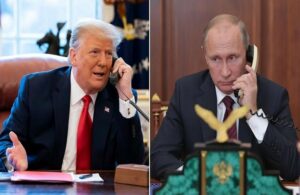 ترامب: بوتين توعد برد "عنيف" على هجمات أوكرانيا للمطارات الروسية 2 trump putin
