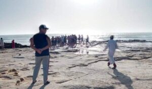مصرع عنصر من القوات المساعدة غرقاً وإنقاذ طفل بشاطئ إيمي نتركا بميراللفت 29 7889