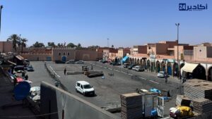 ساحة المشور بتزنيت تتحول إلى ورش مفتوح استعدادًا لانطلاق مهرجان تيميزار للفضة 2025