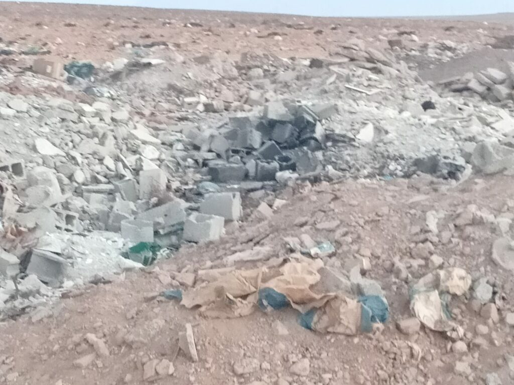 تحولت إلى مطرح عشوائي للنفايات.. تجزئة حما بتيزنيت على حافة كارثة بيئية (+ صور) 6 Decharge de dechets aleatoire 8