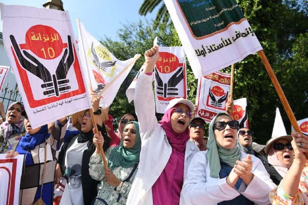 نقابات وتنسيقيات تجيش لاحتجاجات أمام الأكاديميات خلال العطلة الصيفية