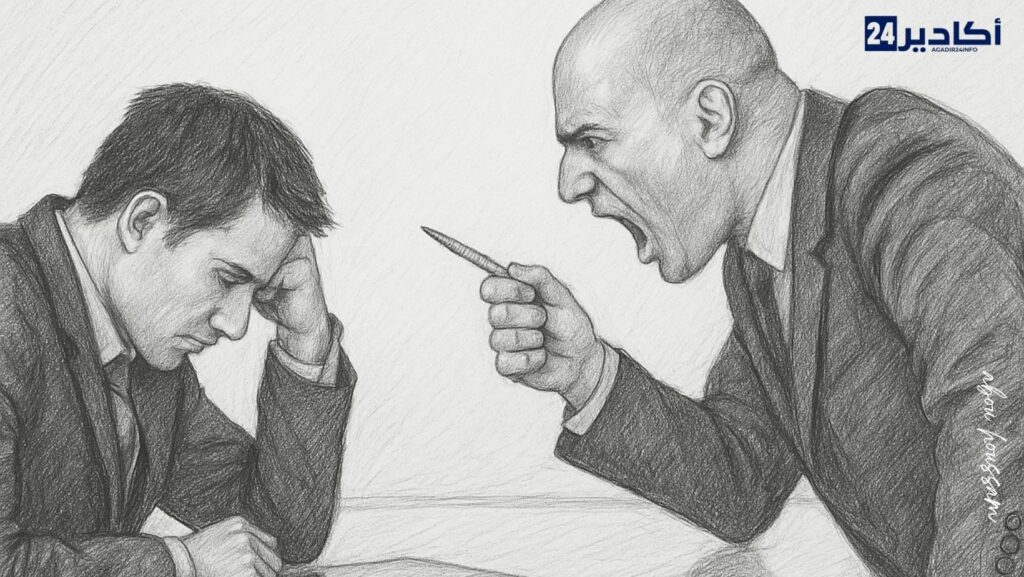 إهانة موظف بوكالة للخدمات أمام أنظار المواطنين