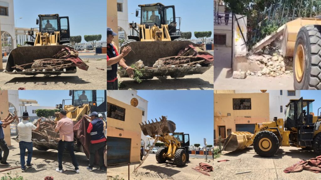 أكادير تستعيد شوارعها: حملة مستمرة لتحرير الملك العمومي بشارع جمال عبد الناصر (+فيديو)