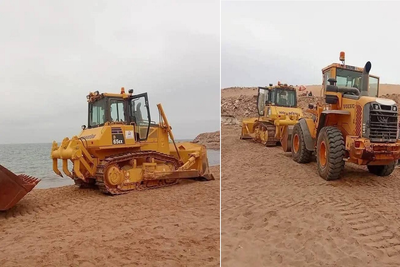 جرافات الهدم تعود إلى شواطئ جهة سوس ماسة