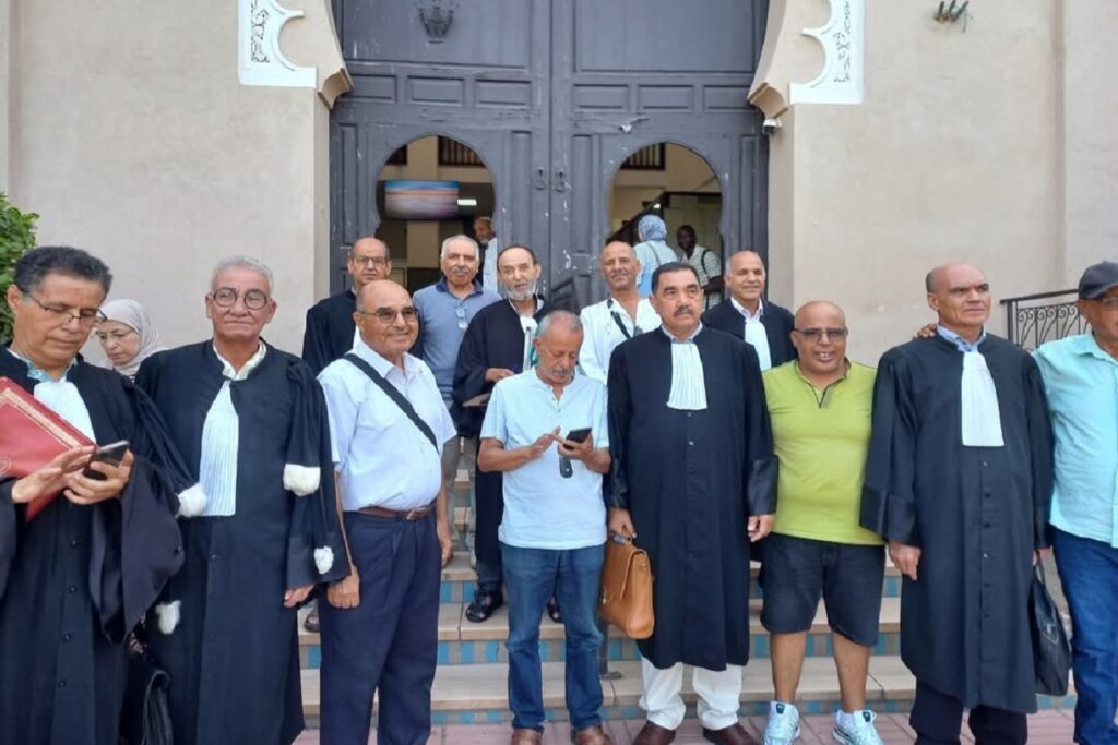 أولى جلسات قضية المحامي محمد الغلوسي