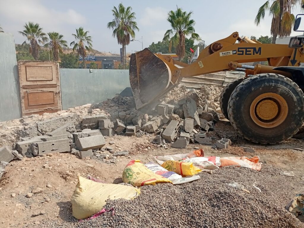 نهاية الأشغال غير القانونية: حملة السلطات المحلية في أكادير تضع حداً لمخالفة بناء بدون ترخيص