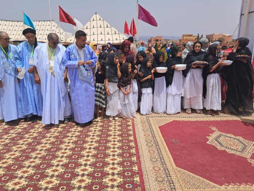 الملتقى الدولي لقبيلة آيت ياسين بجرف الحمام: وفاء للعرش وامتداد إفريقي في تظاهرة وطنية رائدة .