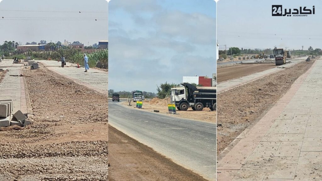 مشروع تهيئة الطريق المداري بإنزكان أيت ملول: ورش استراتيجي لتعزيز الربط الحضري والتنمية المستدامة
