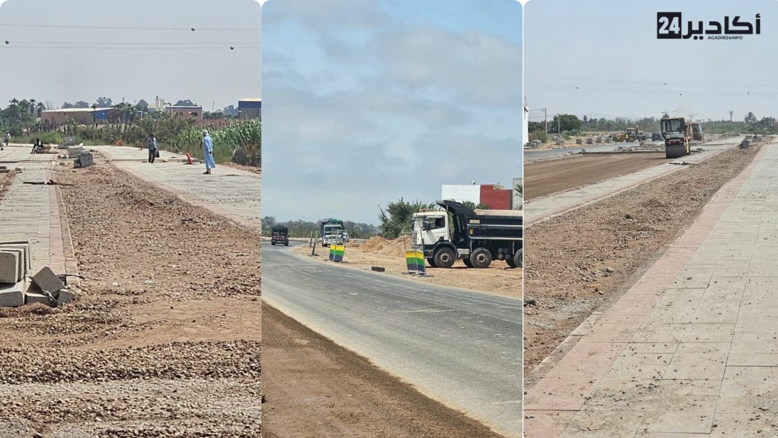 مشروع تهيئة الطريق المداري بإنزكان أيت ملول: ورش استراتيجي لتعزيز الربط الحضري والتنمية المستدامة