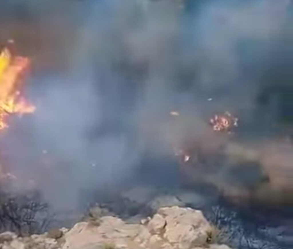 اشتوكة أيت باها: إستنفار بعد نشوب حريق بأيت أمزال