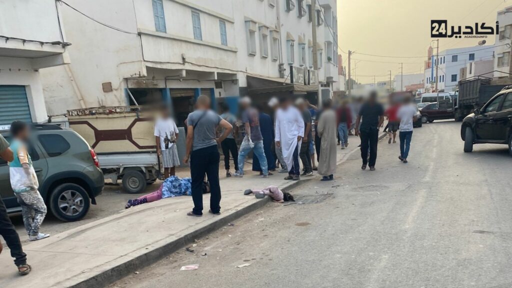 حادث مأساوي في أكادير : شاحنة تدهس أمًا وطفلها حتى الموت بعد نسيان السائق فرامل اليد