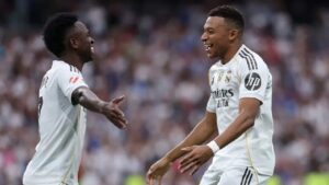 ريال مدريد يواصل العلامة الكاملة: انتصار خامس تواليًا بثنائية ميليتاو ومبابي ضد إسبانيول