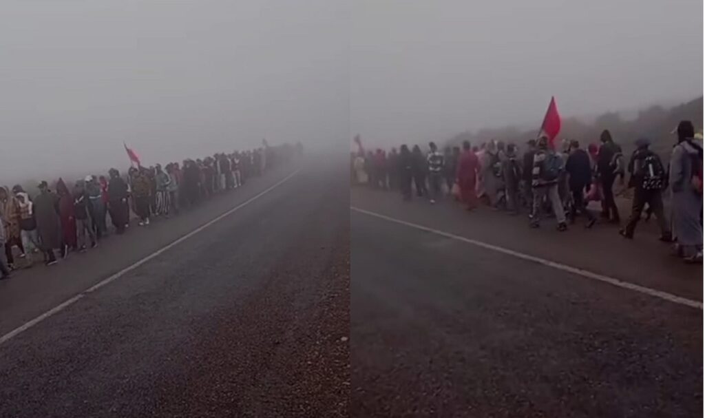 غياب شروط العيش الكريم يخرج ساكنة 11 دوارا للاحتجاج