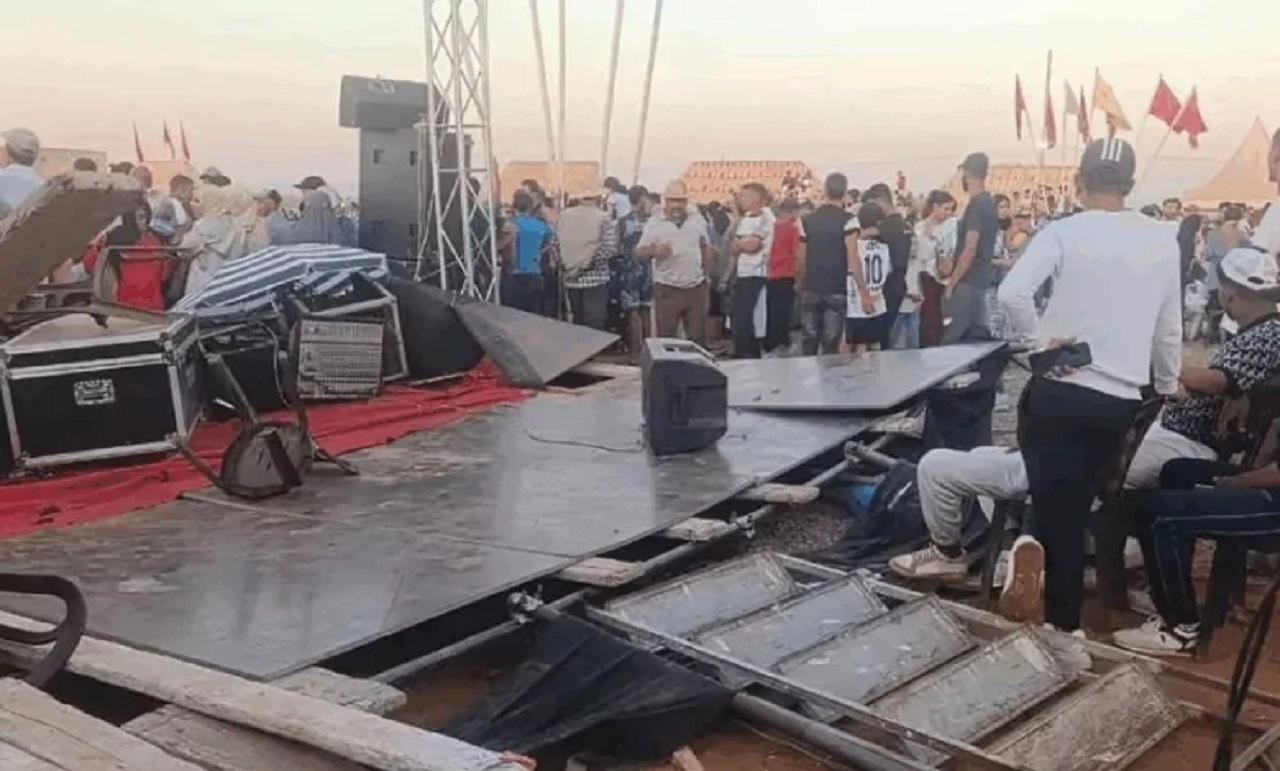 فوضى في موسم "بويا عمر" ترسل رجلا وامرأة إلى المستشفى