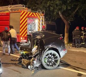 مأساة لامبورغيني: وفاة “ولاد الفشوش” خلال حادث انشطار السيارة الفارهة إلى شطرين  (+ صور)