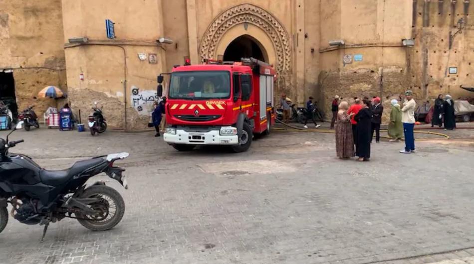 تدخل بطولي للوقاية المدنية ينقذ المدينة العتيقة لفاس من كارثة محققة