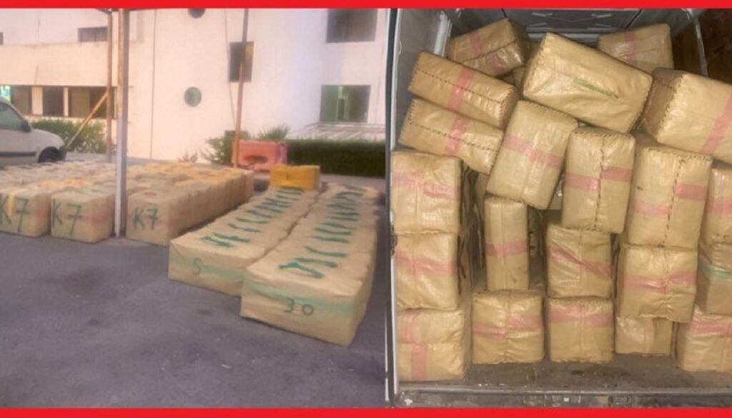 عملية نوعية تحبط تهريب أزيد من 4 أطنان من الشيرا