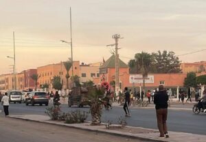 اندلاع أعمال الشغب والفوضى في القليعة وسيدي بيبي