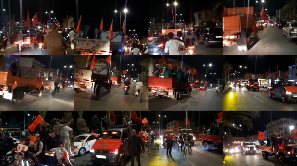 تزنيت تحتفي بقرار مجلس الأمن: شوارع مزيّنة بالأعلام وأناشيد وطنية حتى ساعات متأخرة (+ فيديو)