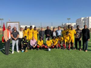 حسن ناظر يطلق إحدى أقوى مواجهات البطولة الإفريقية للطلبة بأكادير بين المغرب وغينيا