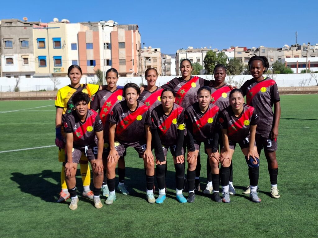 سيدات نجاح سوس بطلات الخريف في القسم الوطني هواة  شطر الجنوب .