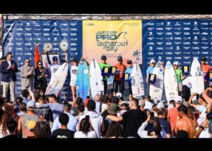 أكادير : هانس أودريوثولا وماريا سالغادو يتوجان بلقب Junior Pro Taghazout Bay