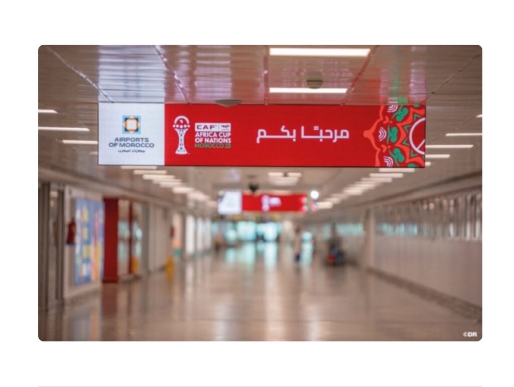 المغرب يستقبل القارة السمراء: المطارات المغربية تتحول إلى بوابات احتفالية لكأس أمم إفريقيا 2025