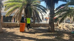 حملة نظافة واسعة بالملحقة الإدارية الخامسة استعدادا لكأس إفريقيا وتعزيزا لجمالية المدينة.