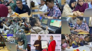 ورشة للبرمجة والروبوتيك بآيت عميرة احتفالا بالمسيرة الخضراء المظفرة: التكنولوجيا حق للجميع.