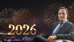 تهنئة السيد: عبد الواحد القاسمي، المدير العام لشركة التنمية المحلية أكادير الكبير للنقل والتنقلات الحضرية، مرفوعة إلى السدة العالية بالله، بمناسبة حلول السنة الميلادية الجديدة 2026