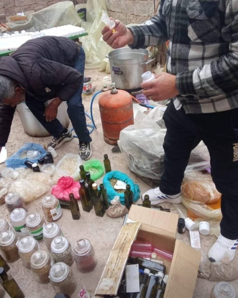 مداهمة نوعية بأيت ملول تُطيح بمصنع سري لصناعة مراهم ومواد تجميل خطيرة