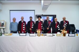 سمير الهادي ضابط شرطة بمنطقة أمن بيوكرى يحصل على شهادة الدكتوراه