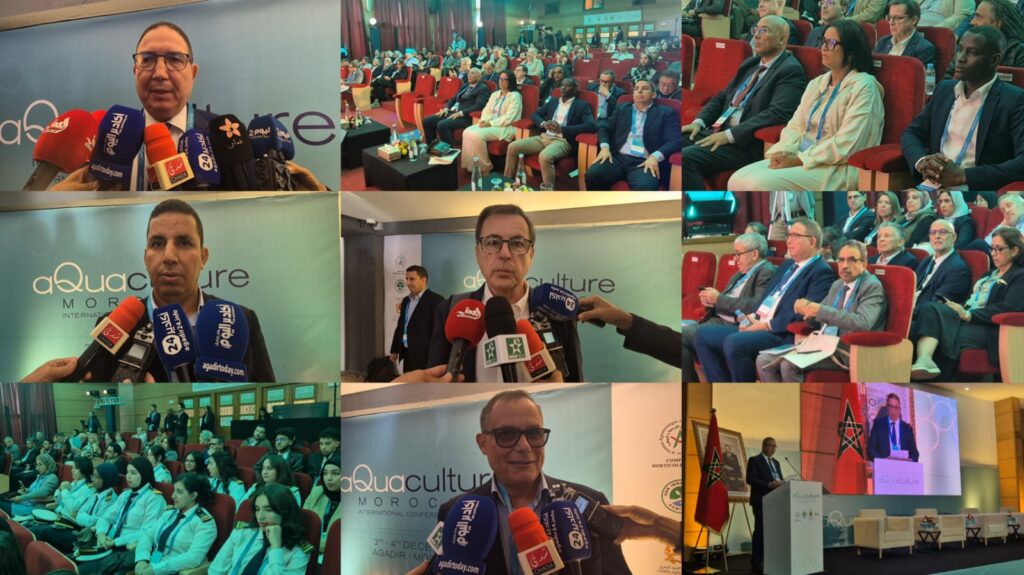 أكادير تحتضن المؤتمر الدولي الثاني لتربية الأحياء البحرية .