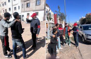 قائدة الملحقة الإدارية الخامسة تقود حملة تحسيسية خاصة بمباراة مصر وكوت ديفوار لتنظيم الولوج إلى الملعب الكبير بأكادير.