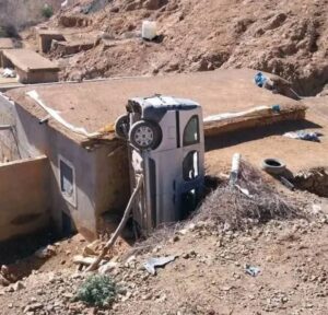 تارودانت : قتلى في سقوط سيارة بمنحذر جبلي