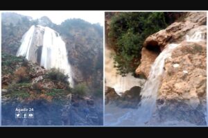 أكادير : “إيموزار إداوتنان” تتنفس مجدداً.. شلالات المنطقة تستعيد عنفوانها تحت وقع أمطار الخير (+فيديو)