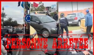 أمن مراكش ينهي مغامرة “سائق متهور” روع مستعملي الطريق وظهر في فيديو صادم