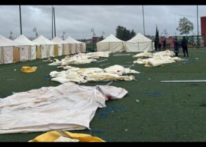 تراجع منسوب مياه وادي اللوكوس بالقصر الكبير وسط جهود مستمرة لإيواء المتضررين