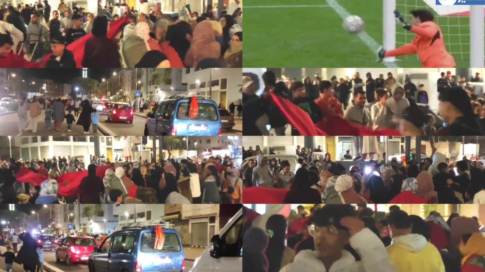 احتفالات عارمة لساكنة أكادير بعد تأهل المنتخب الوطني لنهائي كأس إفريقيا للأمم 2025 و تنويه عالي بمستوى الأسود (فيديو)