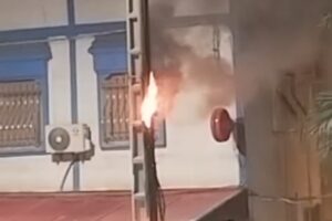 تغازوت.. حريق مهول يستنفر السلطات والدرك إثر تماس كهربائي مفاجئ